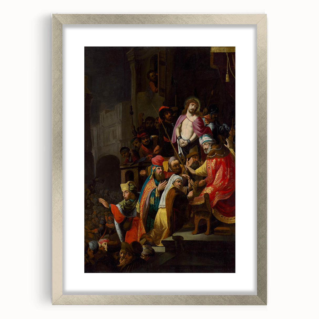 Rococo Art Print – Elegant Antique Wall Art with Rich Detailing