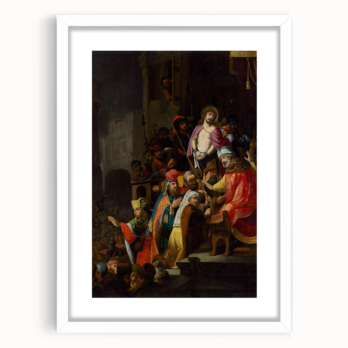 Rococo Art Print – Elegant Antique Wall Art with Rich Detailing
