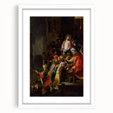 Rococo Art Print – Elegant Antique Wall Art with Rich Detailing