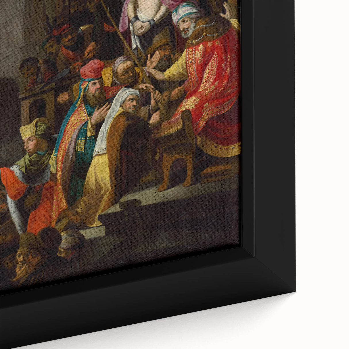 Rococo Art Print – Elegant Antique Wall Art with Rich Detailing