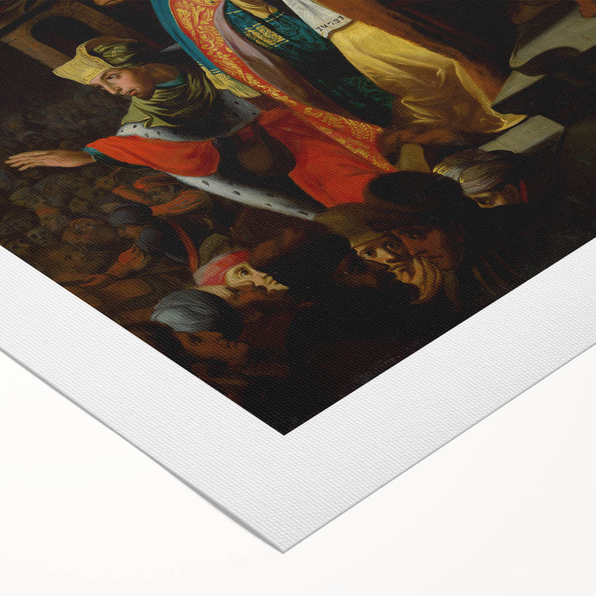 Rococo Art Print – Elegant Antique Wall Art with Rich Detailing
