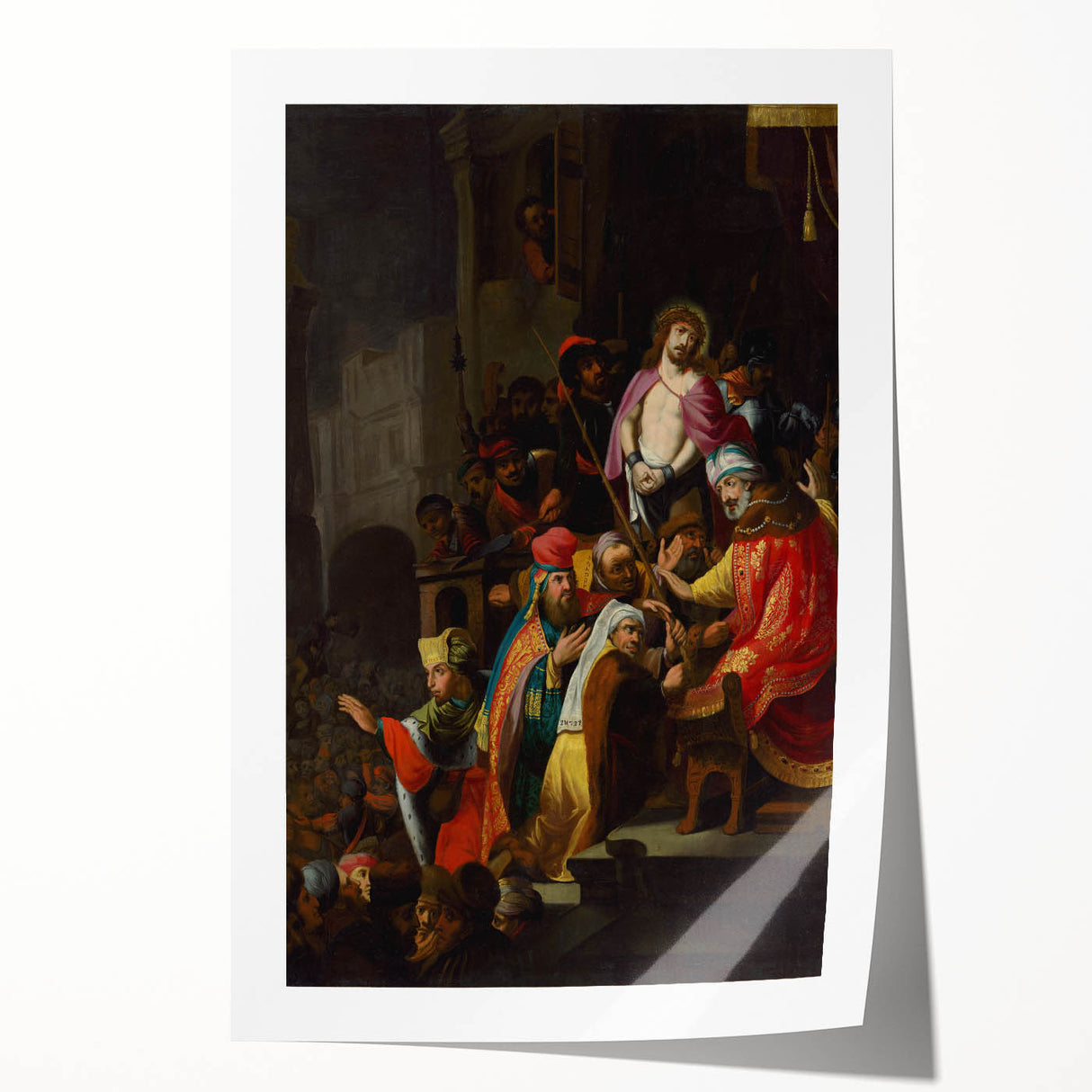 Rococo Art Print – Elegant Antique Wall Art with Rich Detailing