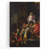 Rococo Art Print – Elegant Antique Wall Art with Rich Detailing