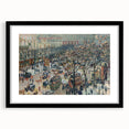 Impressionist Cityscape Wall Art - Pissarro's Boulevard in Sunlight