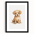 Cute Puppy Nursery Wall Art – Baby Room Decor & Kids Prints