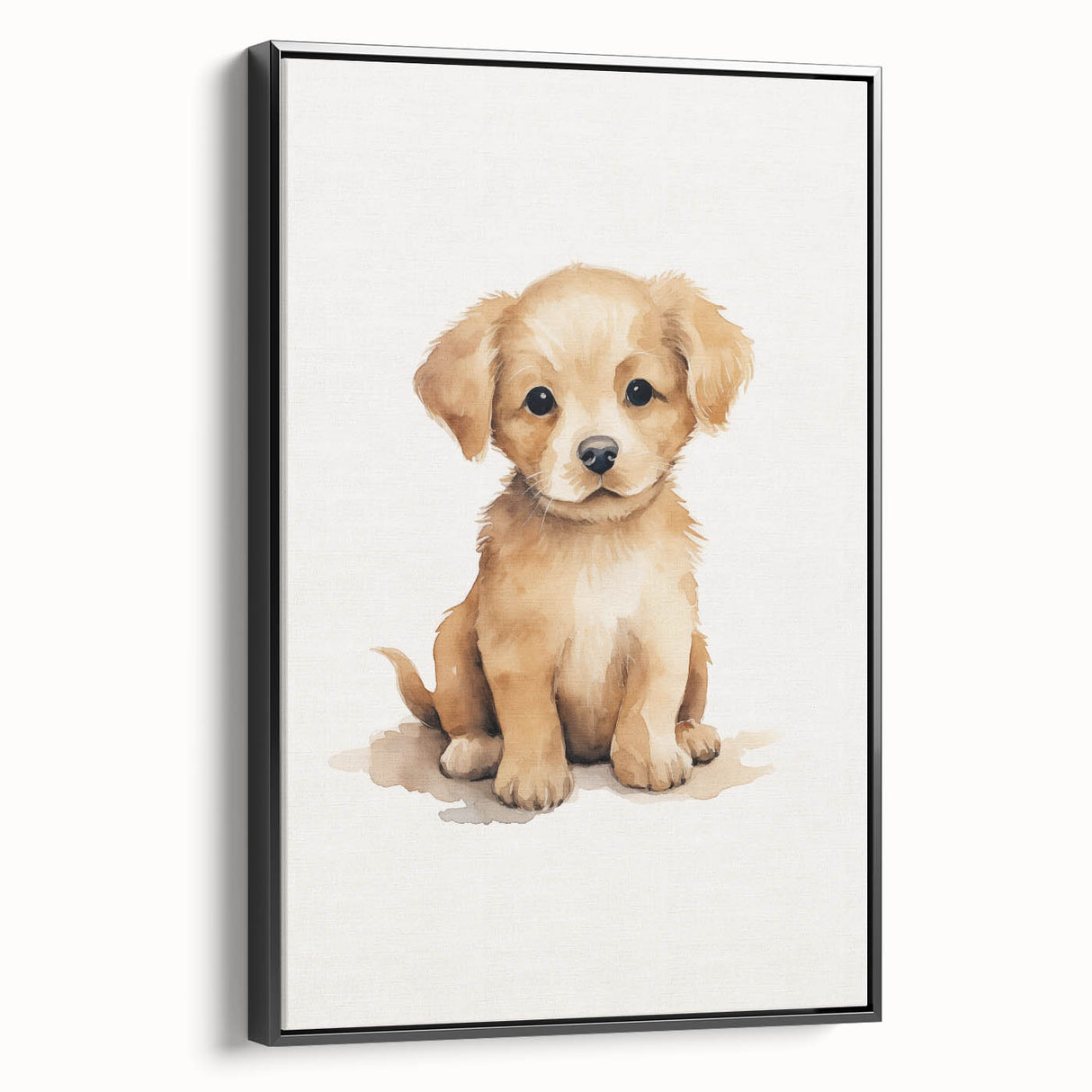 Cute Puppy Nursery Wall Art – Baby Room Decor & Kids Prints