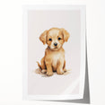 Cute Puppy Nursery Wall Art – Baby Room Decor & Kids Prints