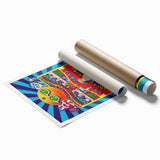Big Brother and the Holding Company Retro Poster – Psychedelic Art