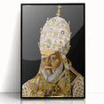 Renaissance Art Prints - Portrait of Pope Clement VIII by Jacopo Ligozzi