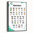 ABC Alphabet - Kids Educational Wall Art Animal Learning Print