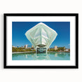 Extra large framed wall art of abstract Brazilian scenery in vibrant, textured colors, ideal for living room decor.