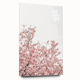 Large abstract wall art on acrylic glass featuring swirling spring hues, ideal for bedroom or dining room decor.