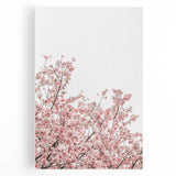Black and white abstract floral design on large stretched canvas, ideal for kitchen wall art.