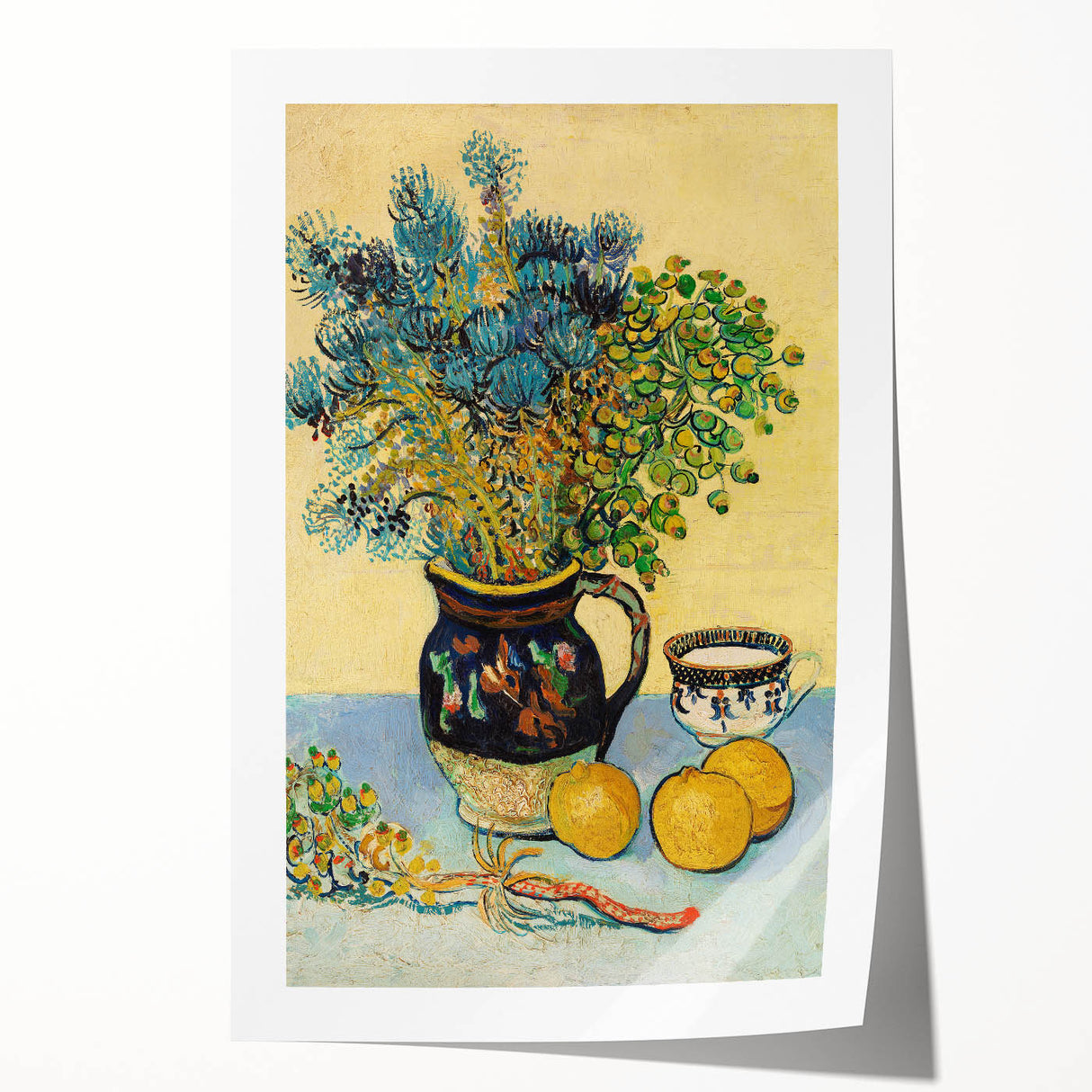 Impressionist Coastal Landscape - Beach and Ocean Wall Art Print