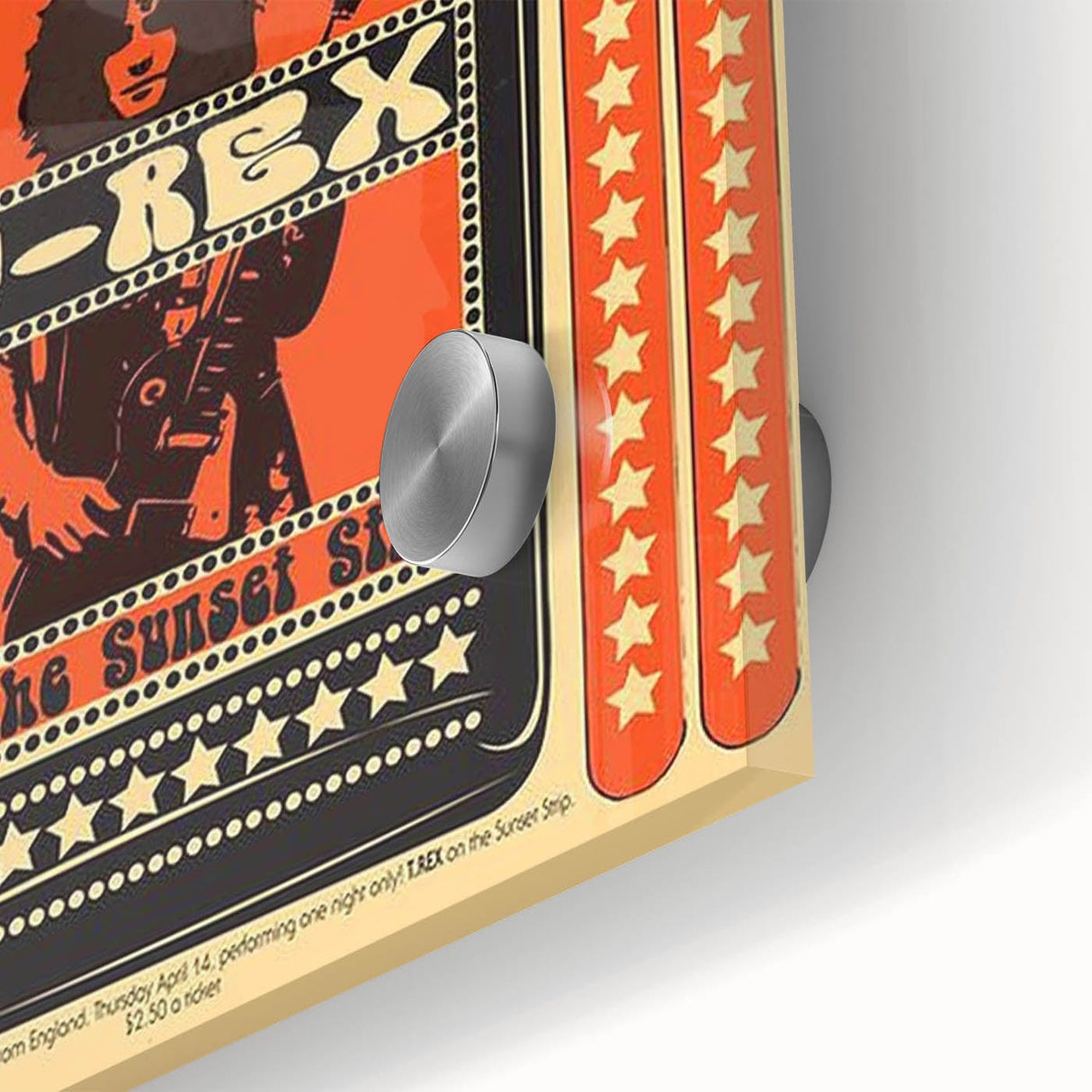 T. Rex 1971 Whiskey A-Go-Go Concert Poster – Vintage Rock Art