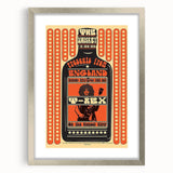 T. Rex 1971 Whiskey A-Go-Go Concert Poster – Vintage Rock Art