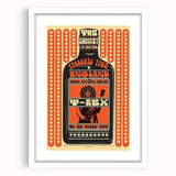 T. Rex 1971 Whiskey A-Go-Go Concert Poster – Vintage Rock Art