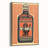 T. Rex 1971 Whiskey A-Go-Go Concert Poster – Vintage Rock Art