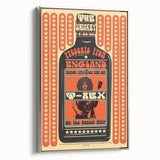T. Rex 1971 Whiskey A-Go-Go Concert Poster – Vintage Rock Art