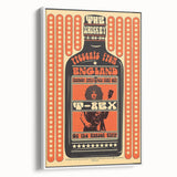 T. Rex 1971 Whiskey A-Go-Go Concert Poster – Vintage Rock Art