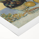 Impressionist Garden Path - Flowering Pathway Wall Art Print