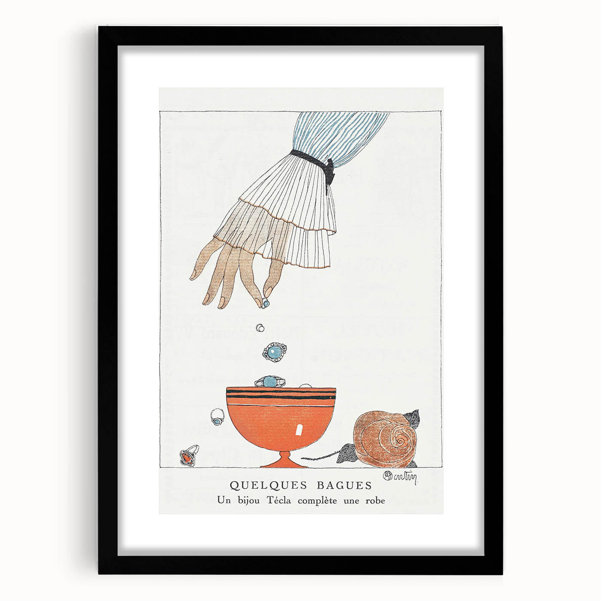 Modern Wall Art - Quelques Bagues | Minimalist Modern Decor