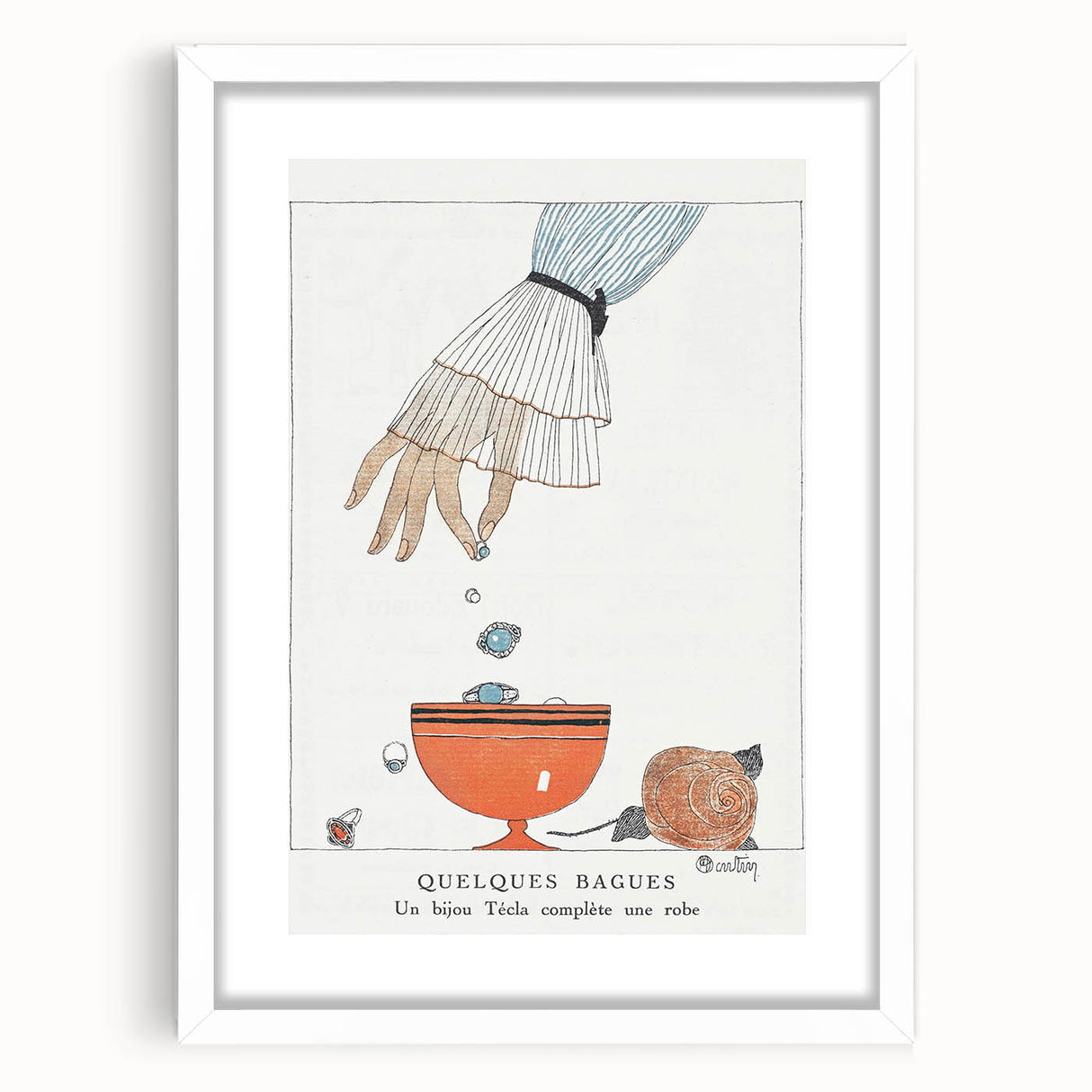 Modern Wall Art - Quelques Bagues | Minimalist Modern Decor