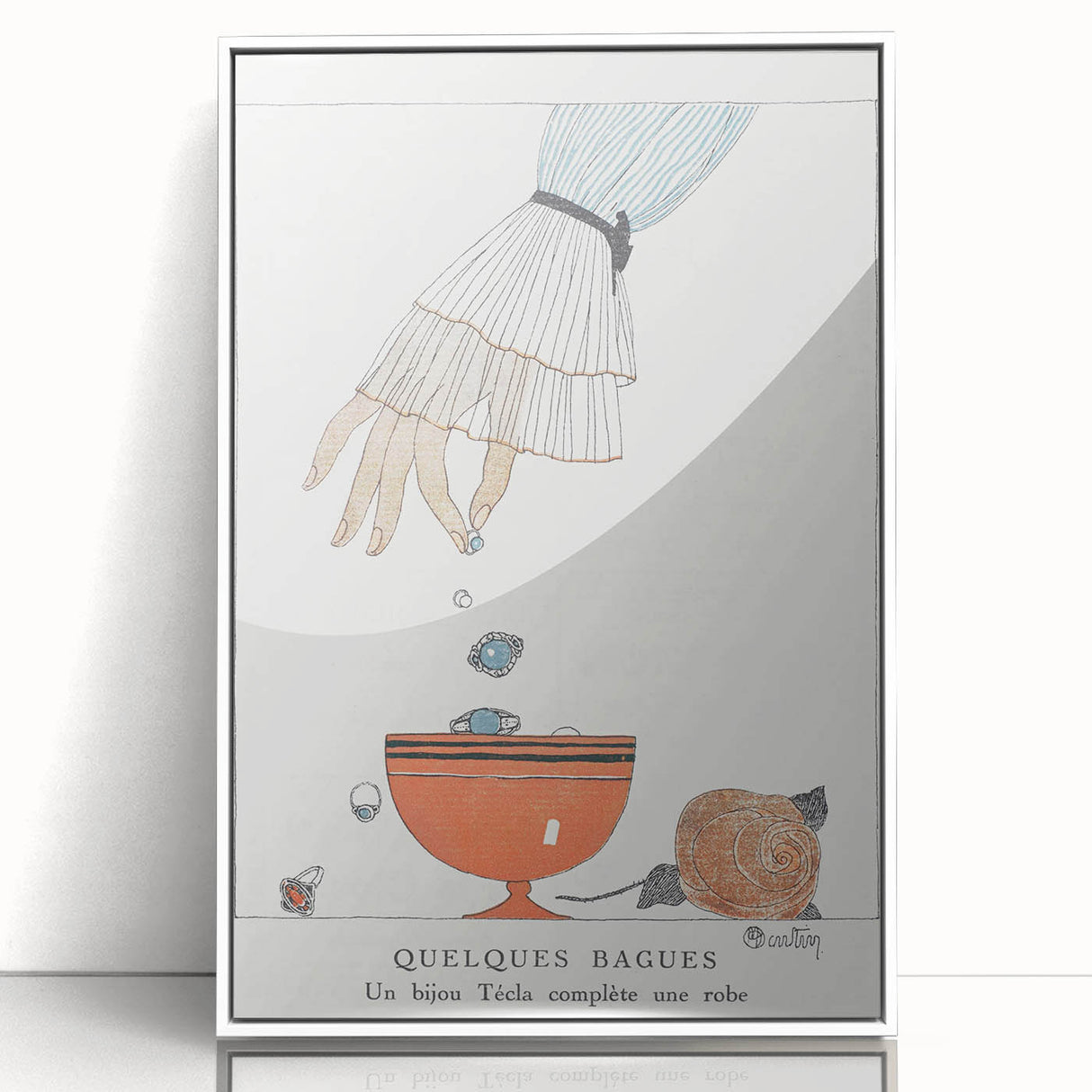 Modern Wall Art - Quelques Bagues | Minimalist Modern Decor