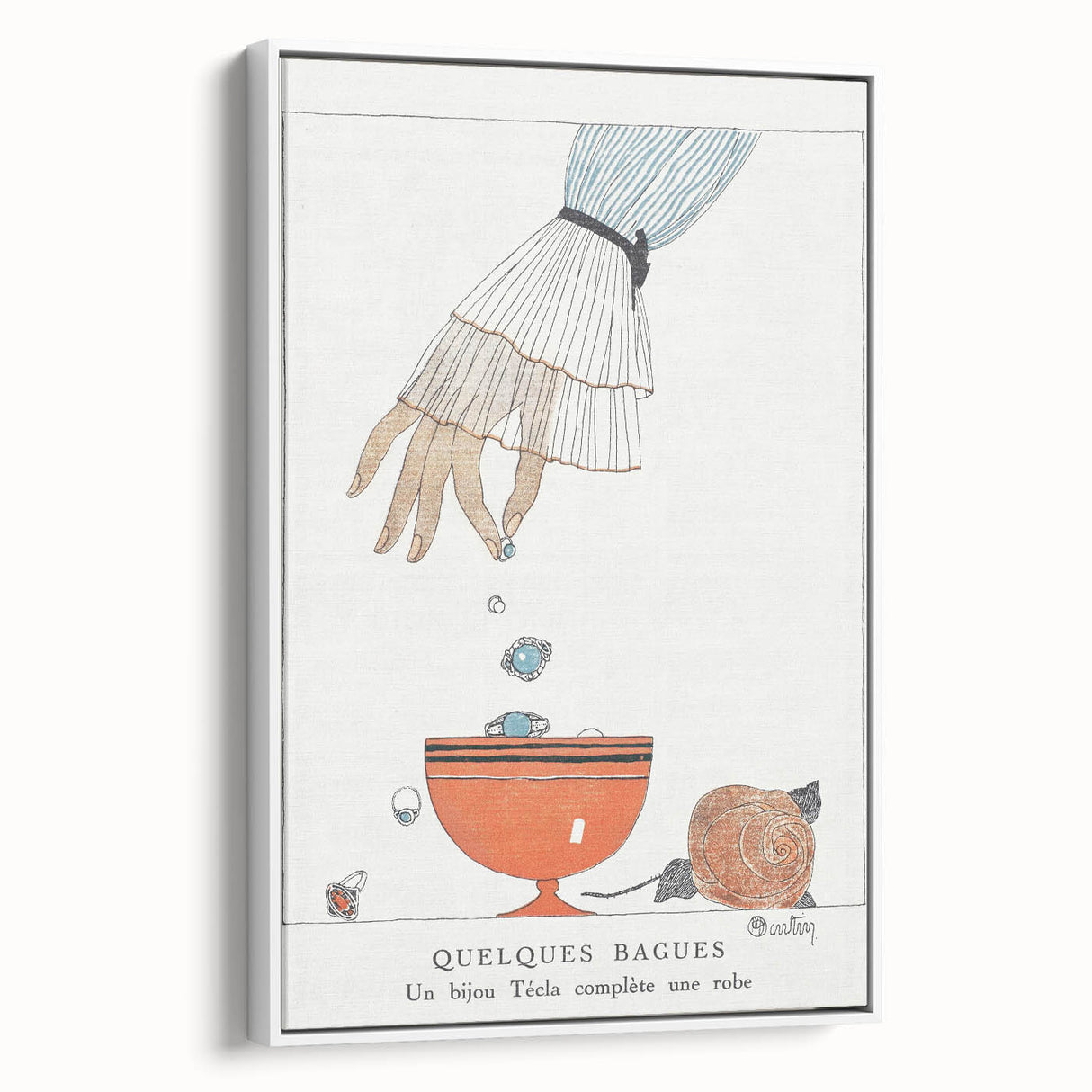 Modern Wall Art - Quelques Bagues | Minimalist Modern Decor