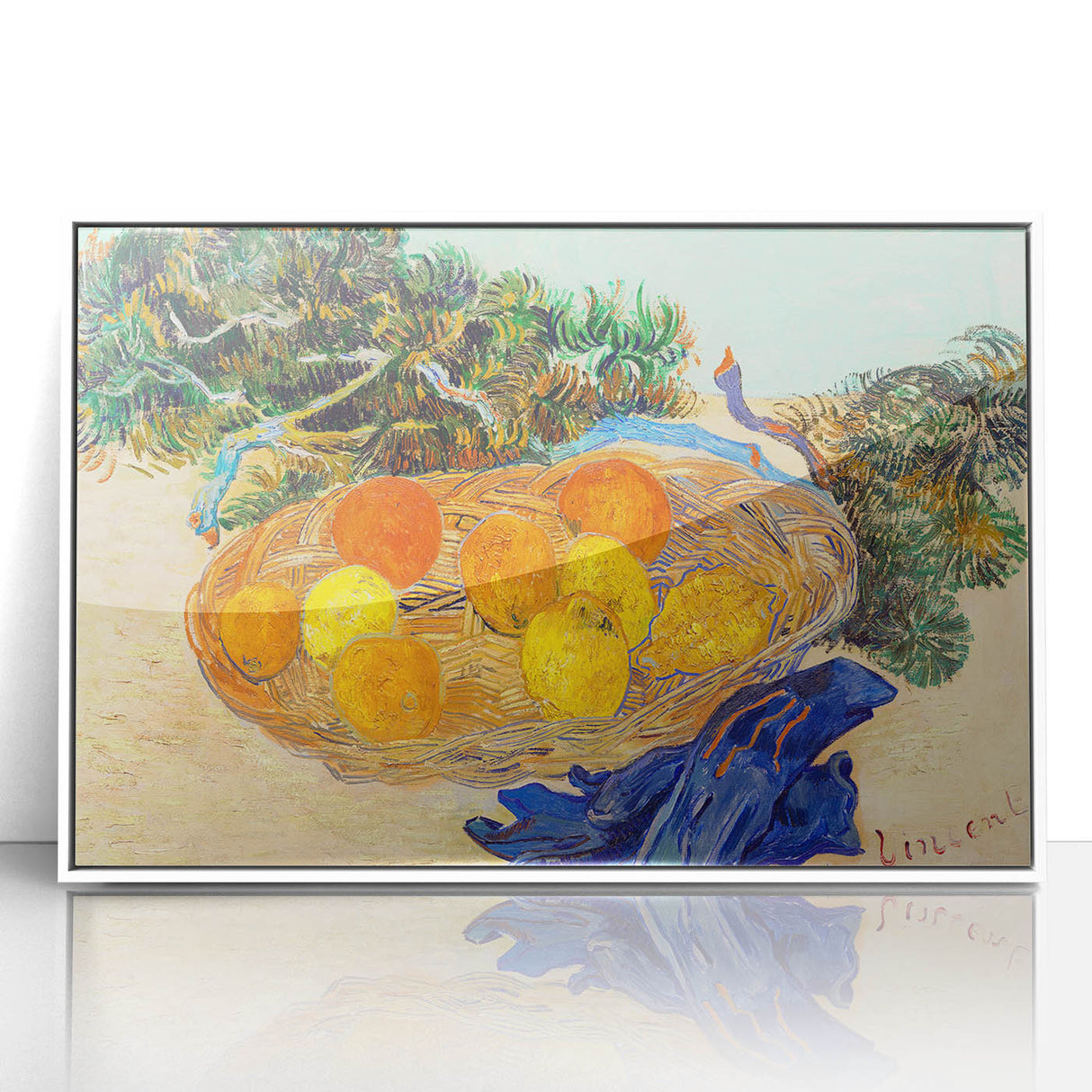 Van Gogh Still Life - Oranges and Lemons Wall Art for Modern Decor