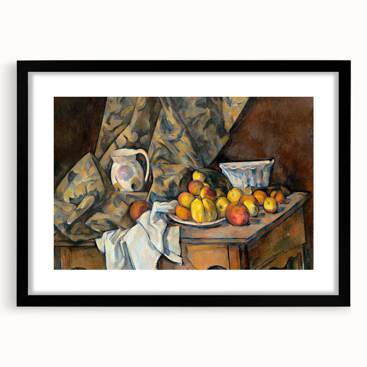 Impressionist Landscape - Rolling Hills and Trees Wall Art Print