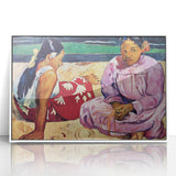 Abstract Modern Art of Tahitian Women - Vibrant Contemporary Wall Decor