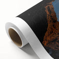 Stunning rolled canvas artwork depicting a vibrant landscape with intricate cave formations, showcasing rich colors and textures, perfect for home decor.