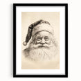 Vintage Santa Sketch – Classic Christmas Wall Hangings