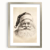 Vintage Santa Sketch – Classic Christmas Wall Hangings