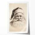 Vintage Santa Sketch – Classic Christmas Wall Hangings