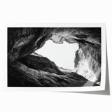 Vibrant landscape canyons rolled print showcasing rich earthy tones and intricate details, elegantly packaged in a durable tube for easy transport and display.