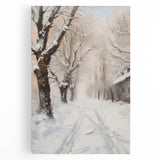 Stretched canvas artwork showcasing a vibrant landscape design with rich colors and intricate details, ideal for home decor and interior design enthusiasts.