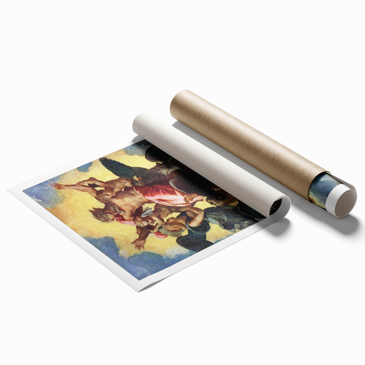 Renaissance Art Prints - Raphael’s Ezekiel’s Vision (1518)
