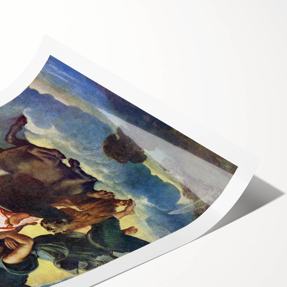 Renaissance Art Prints - Raphael’s Ezekiel’s Vision (1518)