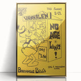 Van Halen 1974 Barnacle Bill’s Retro Poster - No Age Limit Show