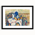 Impressionist Landscape - Sunset Over Water Wall Art Print