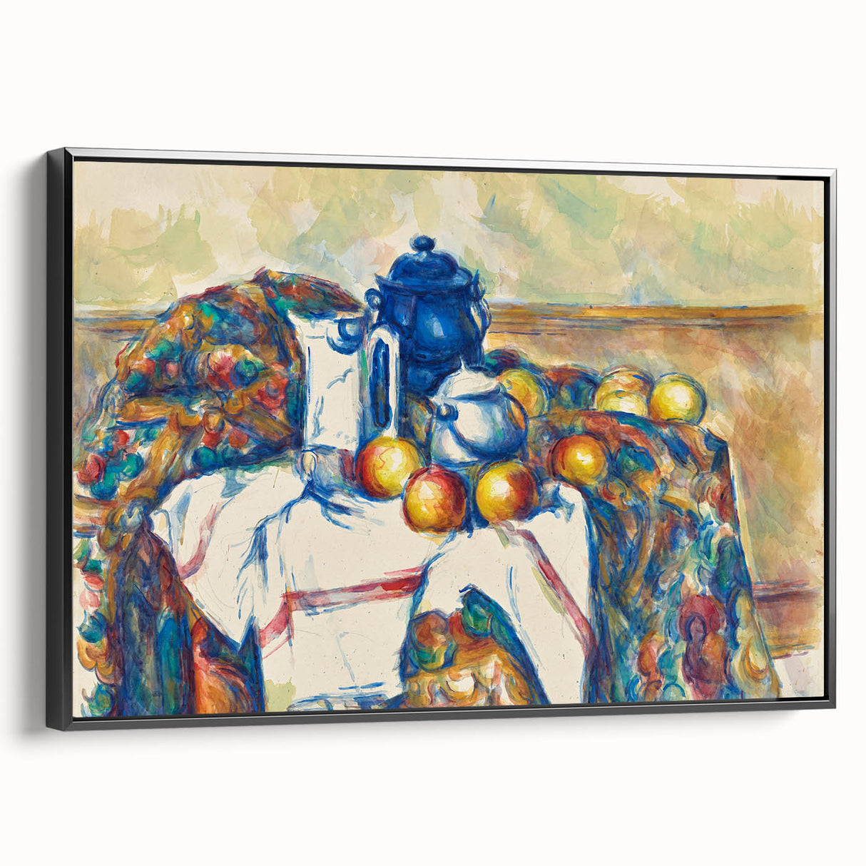 Impressionist Landscape - Sunset Over Water Wall Art Print