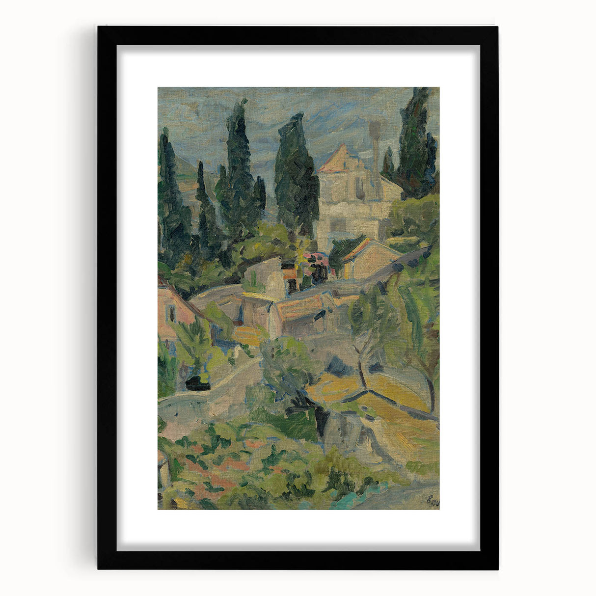 Modern Wall Art - Rijeka Landscape | Contemporary Art Print