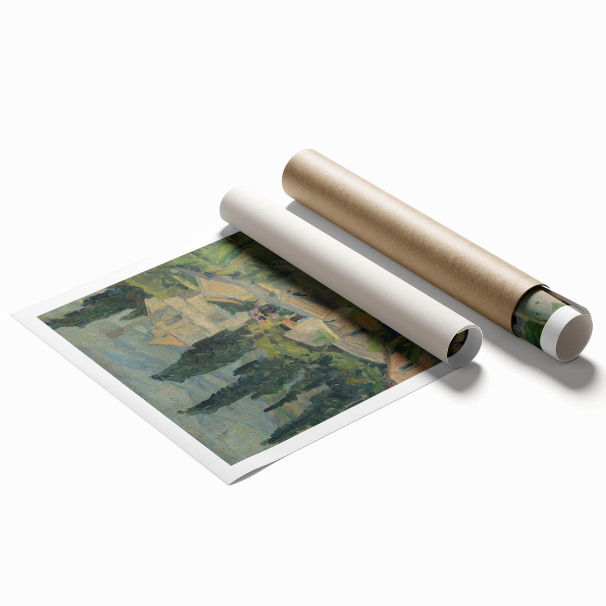 Modern Wall Art - Rijeka Landscape | Contemporary Art Print