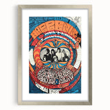 Jefferson Airplane 1960s Psychedelic Concert Poster - Retro Art