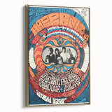 Jefferson Airplane 1960s Psychedelic Concert Poster - Retro Art