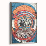 Jefferson Airplane 1960s Psychedelic Concert Poster - Retro Art