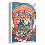 Jefferson Airplane 1960s Psychedelic Concert Poster - Retro Art