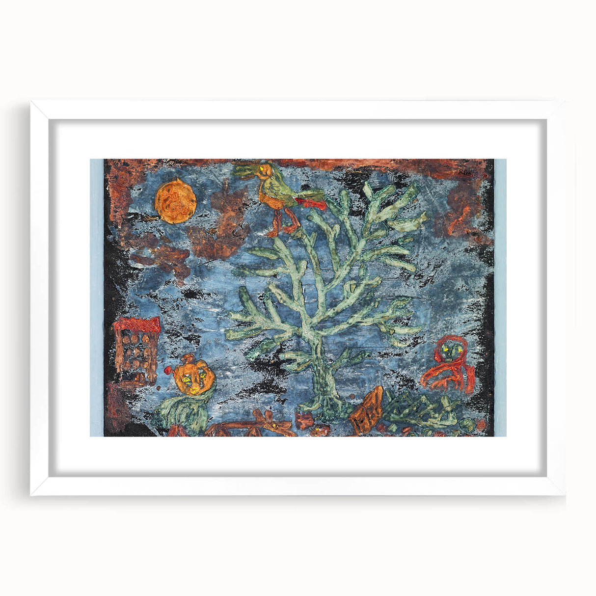 Abstract Modern Art - Enchanted Fairy Tale Scene - Contemporary Wall Decor